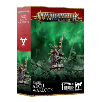 Tania figurka Skaven Arch-Warlock z Games Workshop z Games Workshop